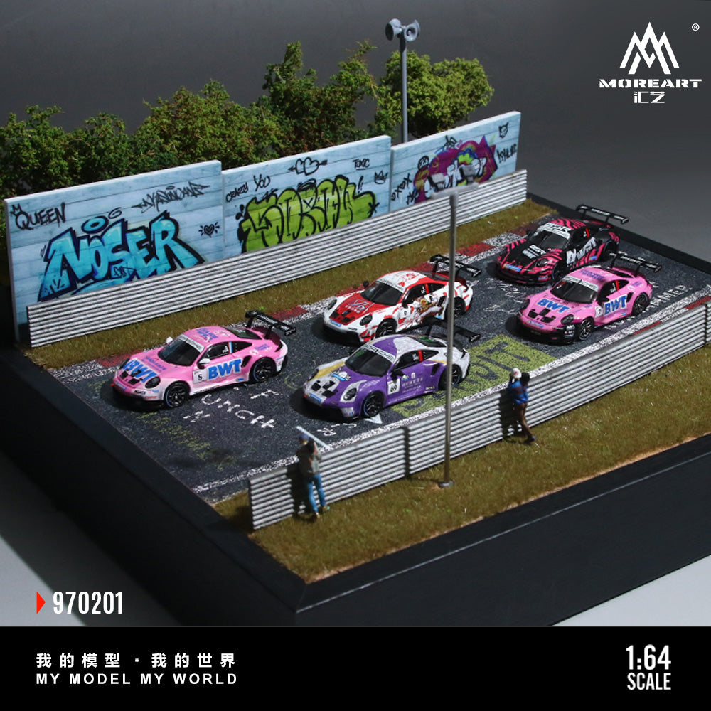 Góc chụp toàn cảnh đường đua