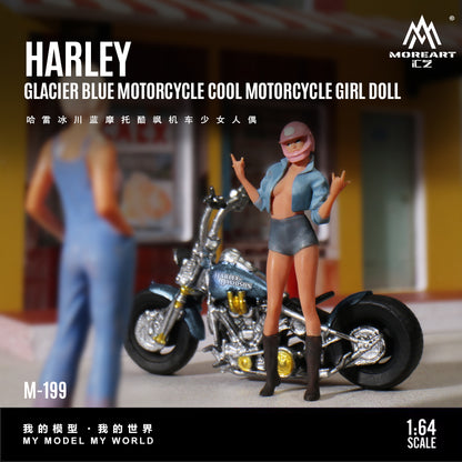 Mô hình diorama Harley 1:64