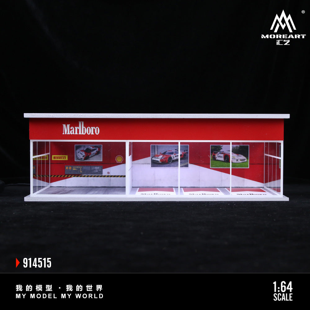 Mô hình diorama Marlboro Parking Showroom 1:64