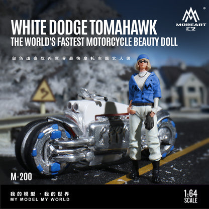 Mô hình diorama MOREART White Dodge Tomahawk