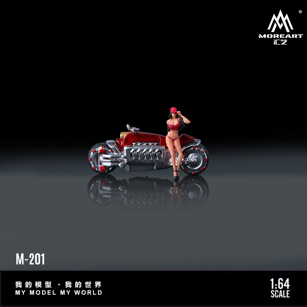 Xe Dodge Tomahawk đỏ