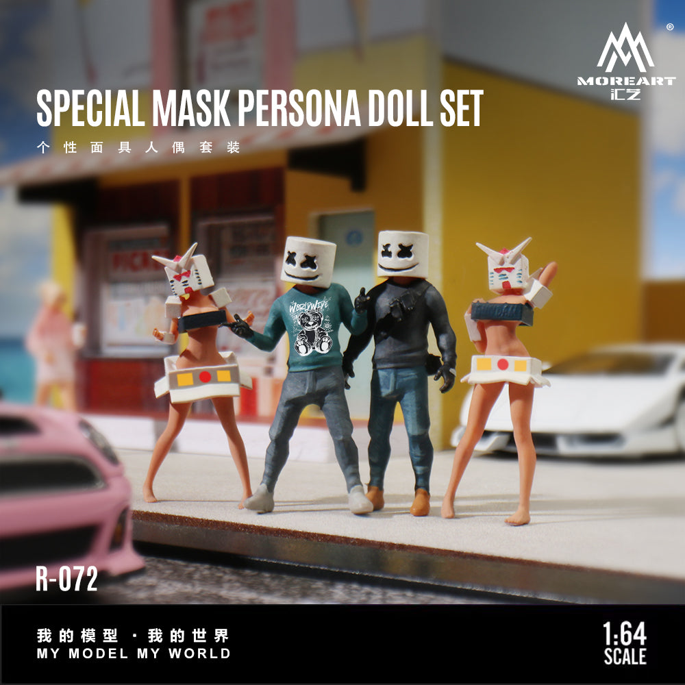 Mô hình diorama MOREART Mask Doll Set
