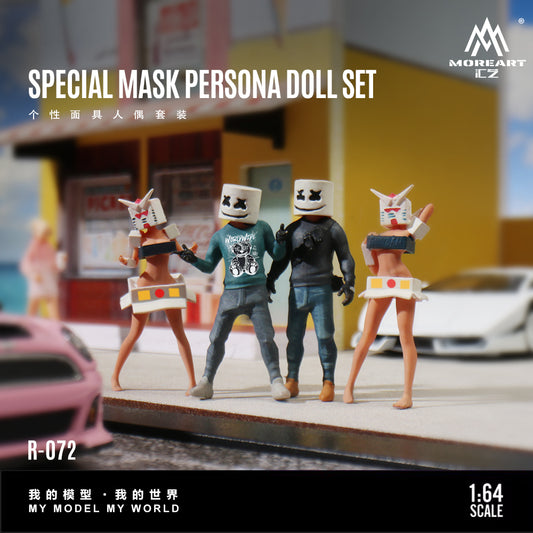 Mô hình diorama MOREART Mask Doll Set