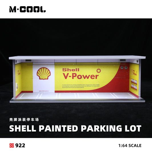 Mô hình diorama M-COOL B-Shell livery parking lot 1:64