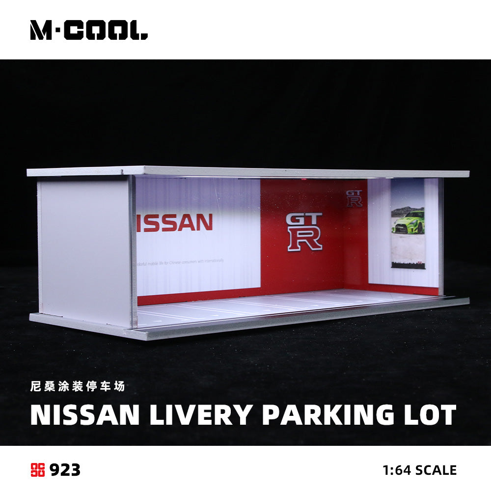 Diorama bãi đỗ xe Nissan