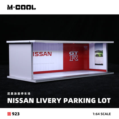 Diorama bãi đỗ xe Nissan