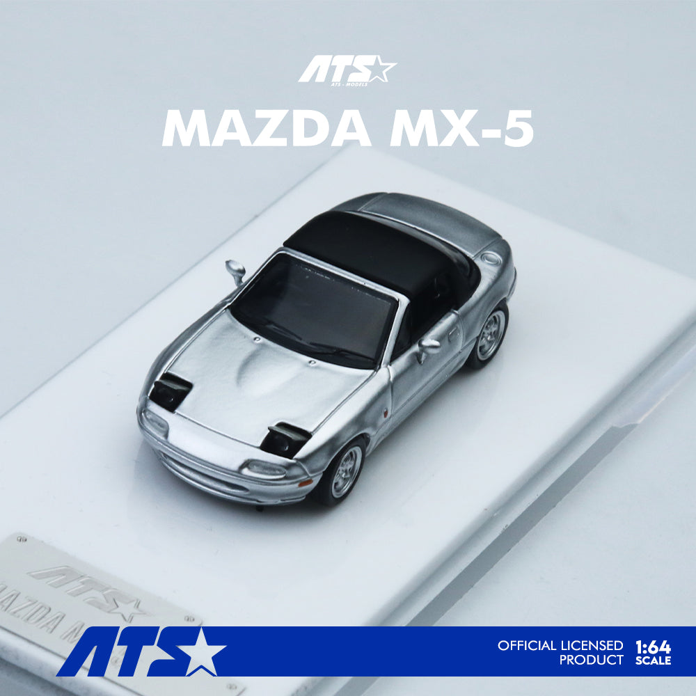 Mô hình xe ATS Mazda MX-5-Silver 1:64