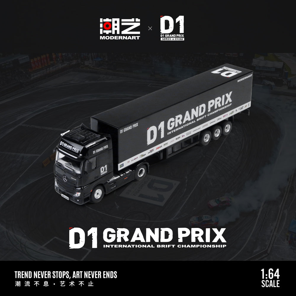 Mô hình xe Mercedes-Benz Actros Container Truck Modern Dream