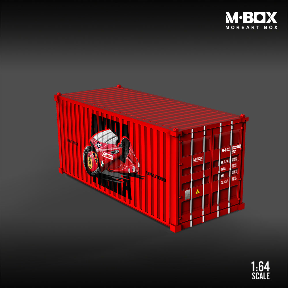 Toàn cảnh diorama Akira Metal Red Container