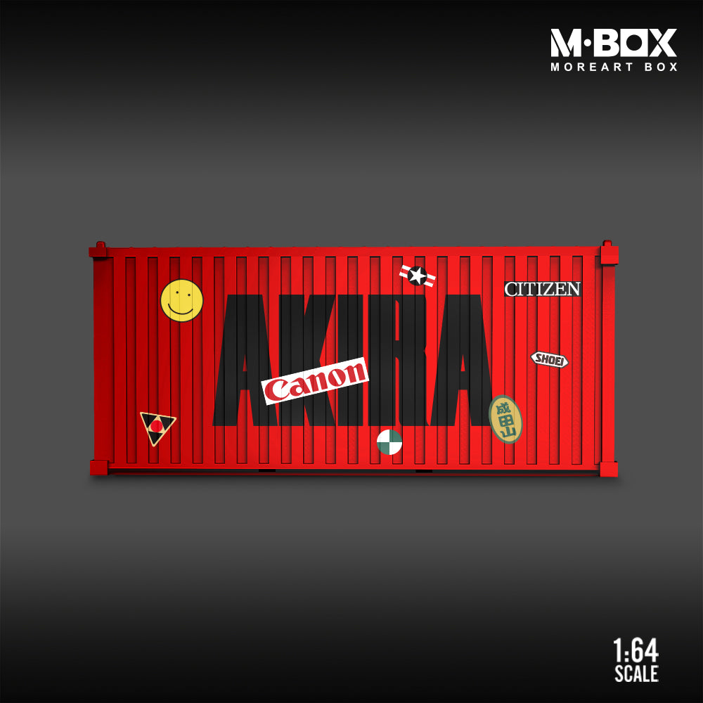 Đáy diorama Akira Metal Red Container