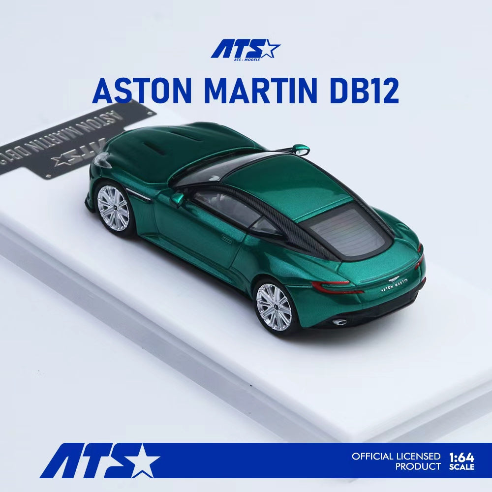Logo ATS trên mô hình Aston Martin DB12