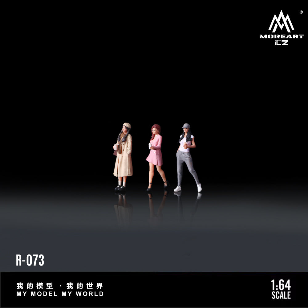 Tổng quan diorama Urban Milk Tea Girl Set