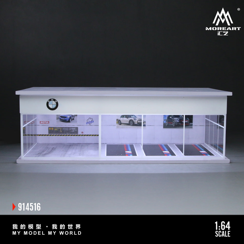 Mô hình diorama MOREART BMW-Parking Showroom Scene MO914516