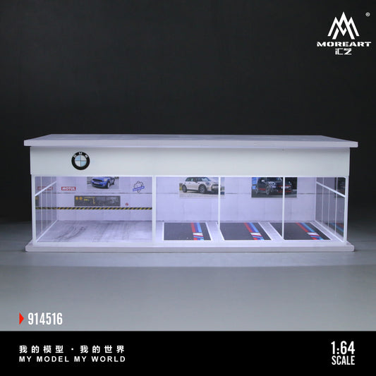 Mô hình diorama MOREART BMW-Parking Showroom Scene MO914516