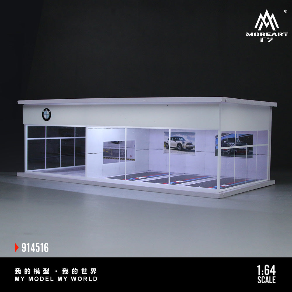 BMW-Parking Showroom Scene
