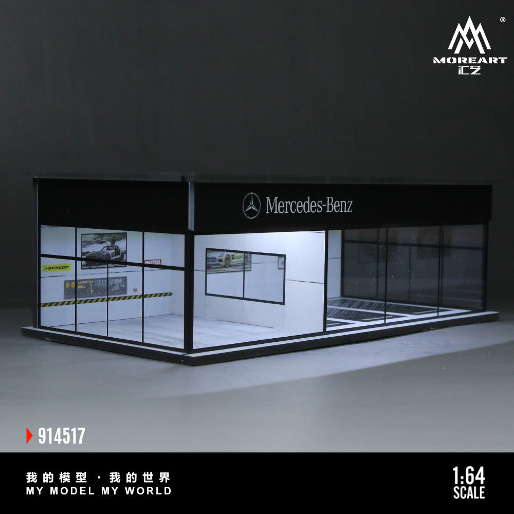 Mercedes-Benz-Parking Showroom Scene