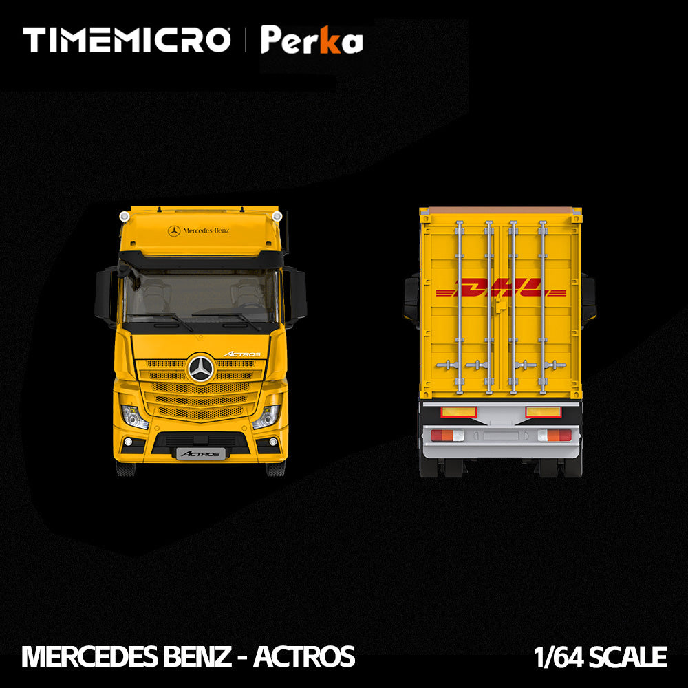 Đuôi xe Mercedes-Benz Actros Truck Yellow