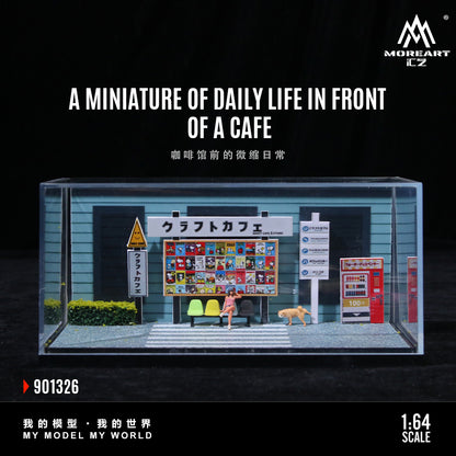 Diorama MOREART Cafe Scene