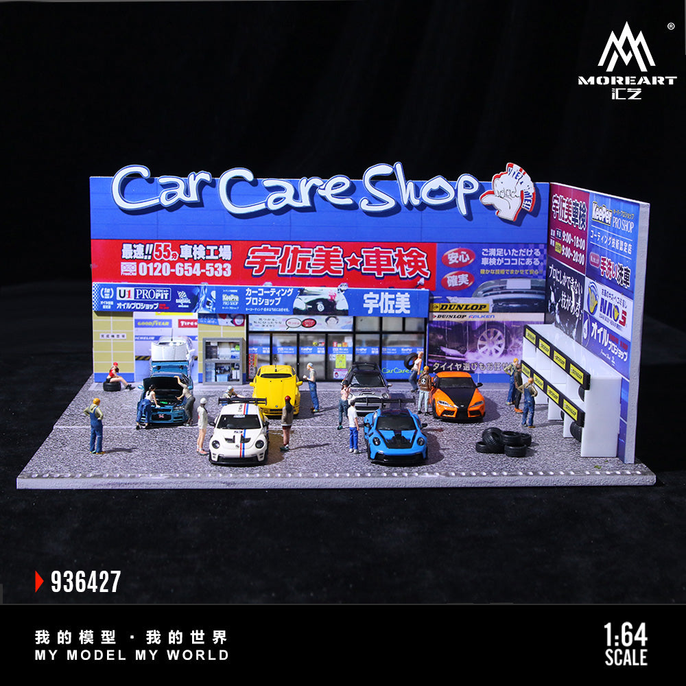 Mô hình shop sửa xe