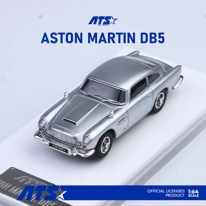 Mô hình xe ATS 1:64 Aston Martin DB5 Silver 881202