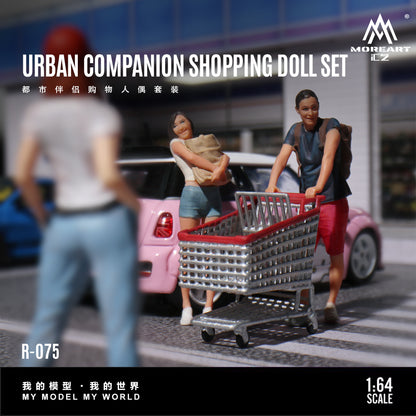 Diorama búp bê mua sắm