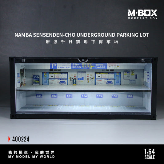 Mô hình diorama MBOX 1:64 Namba Sennichimae Underground Parking Lot Scene MB400224