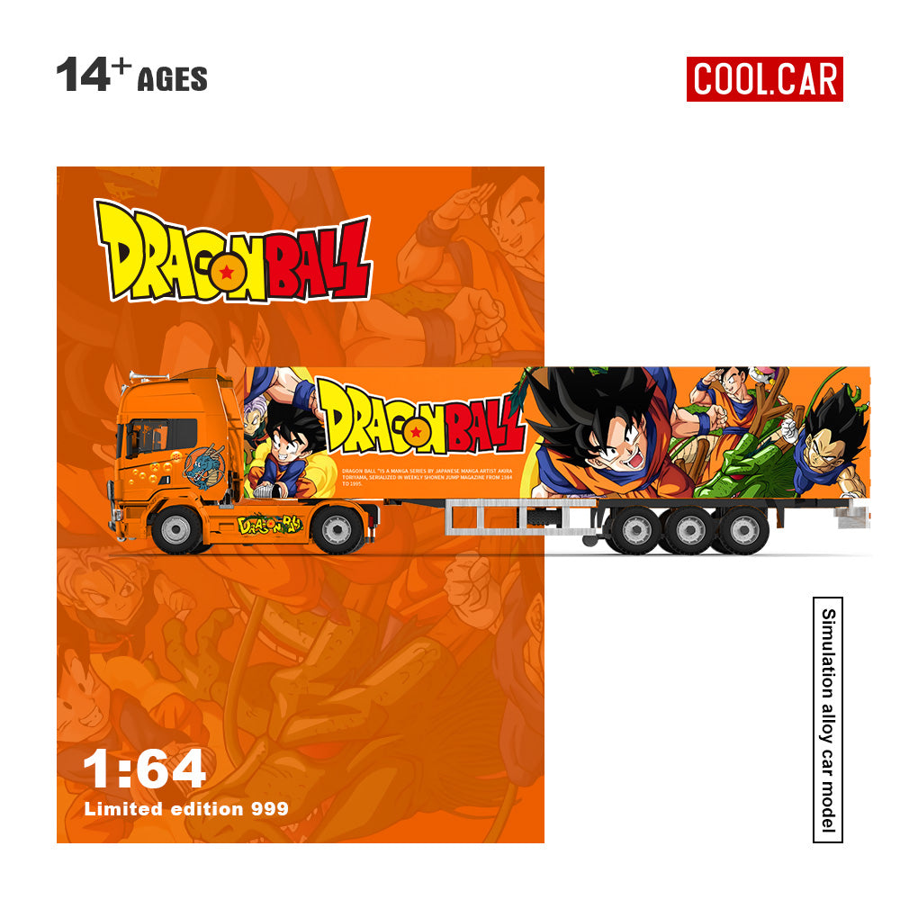 Xe container Dragon Ball tỉ lệ 1:64