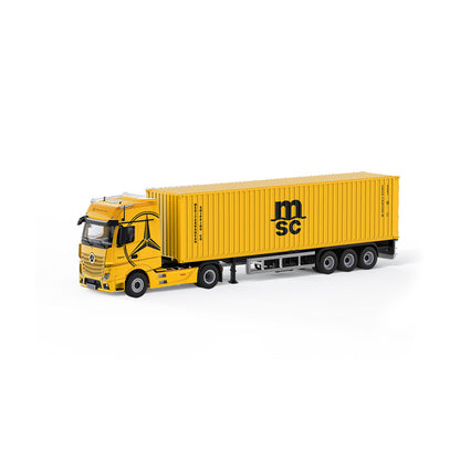 Nội thất xe Mercedes-Benz Actros Truck Bright Yellow