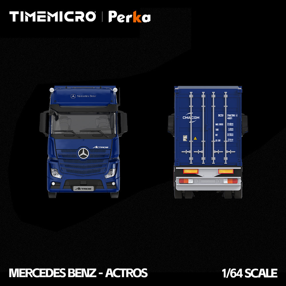 Đuôi xe Mercedes-Benz Actros Truck Deep Sea Blue