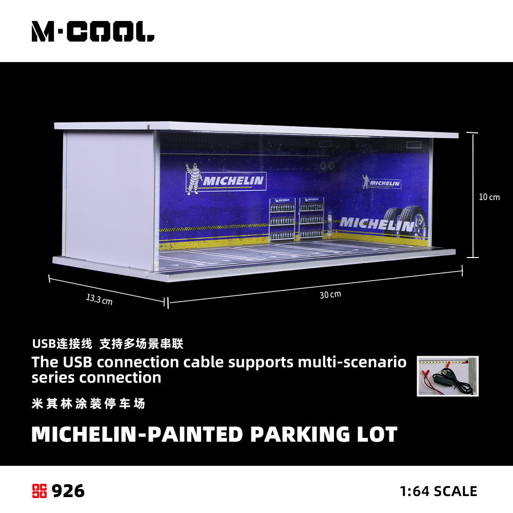 Bãi đỗ xe có đèn Michelin