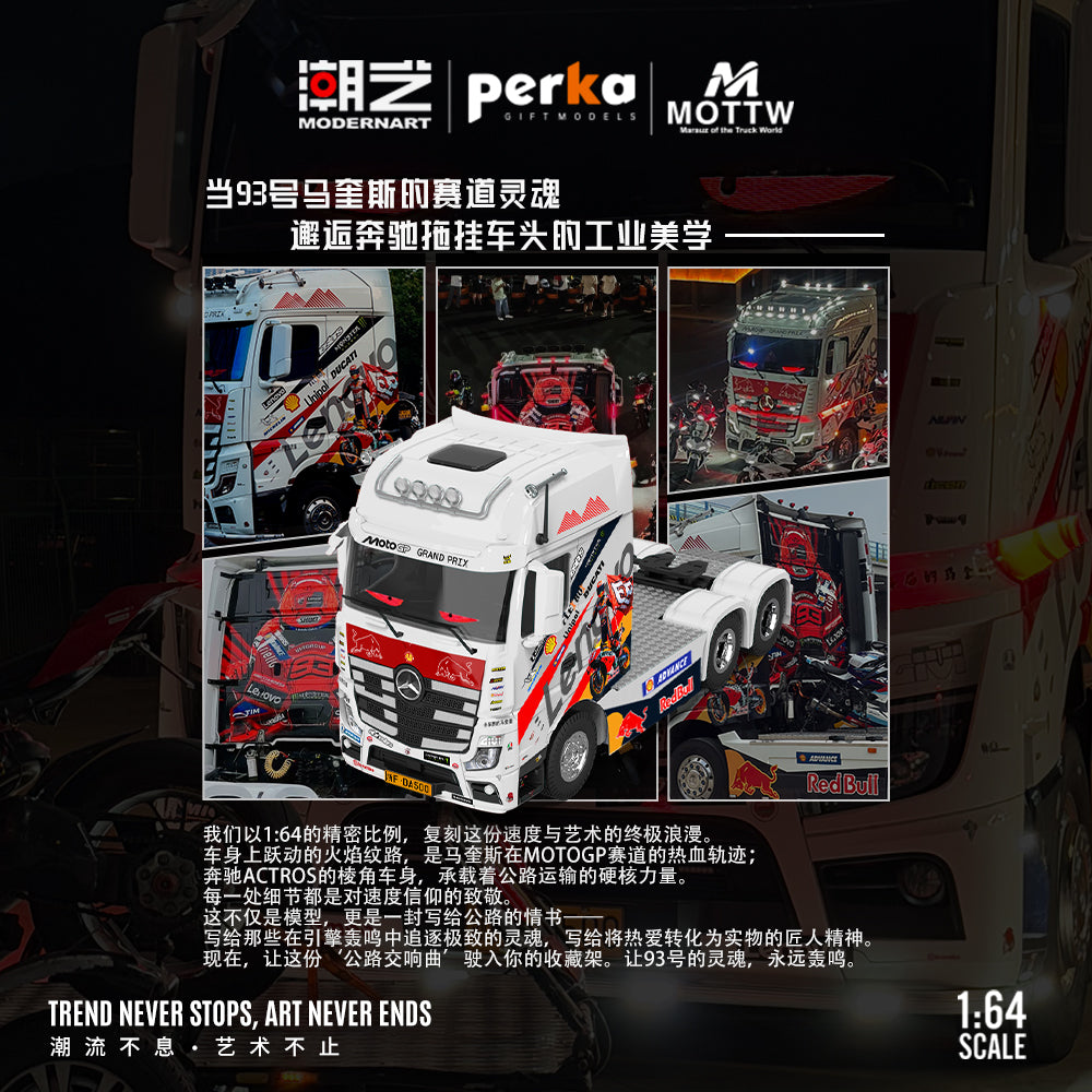 Mô hình xe Mercedes-Benz No. 93 1:64 Modern Dream góc nghiêng bên trái