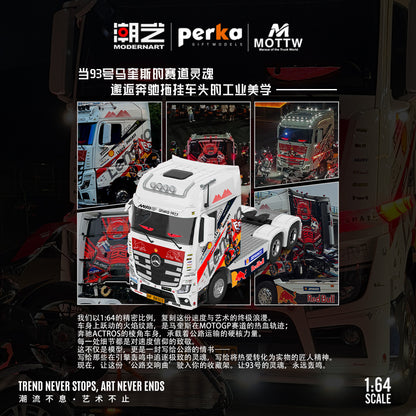 Mô hình xe Mercedes-Benz No. 93 1:64 Modern Dream góc nghiêng bên trái