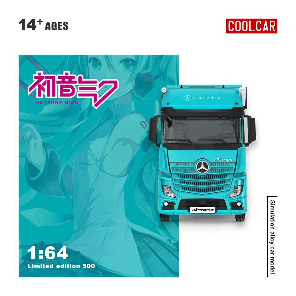 Mercedes-Benz Actros truck-Hatsune Miku