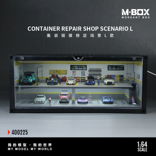 Mô hình Container Repair Shop MBOX tỉ lệ 1:64