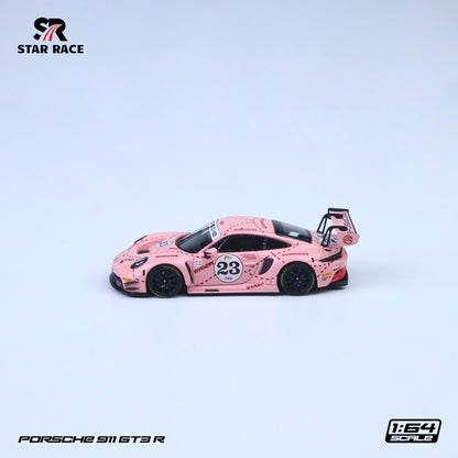 Góc nhìn trực diện xe Porsche 911 GT3 R-Pink Pig