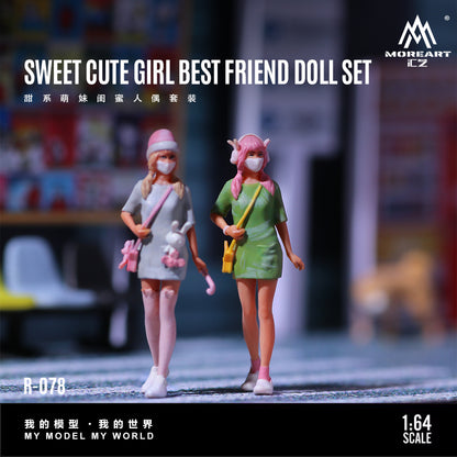 Búp bê Sweet Girl tỉ lệ 1:64