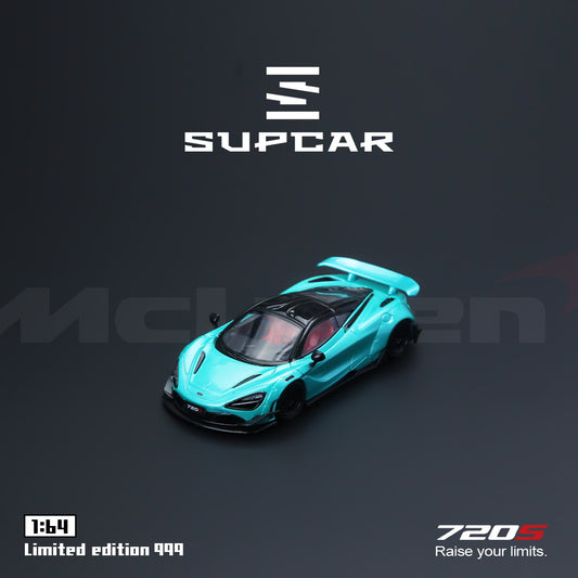 [PRE-ORDER] Mô hình xe SUPCAR 1:64 McLaren 720S in Misty Blue .