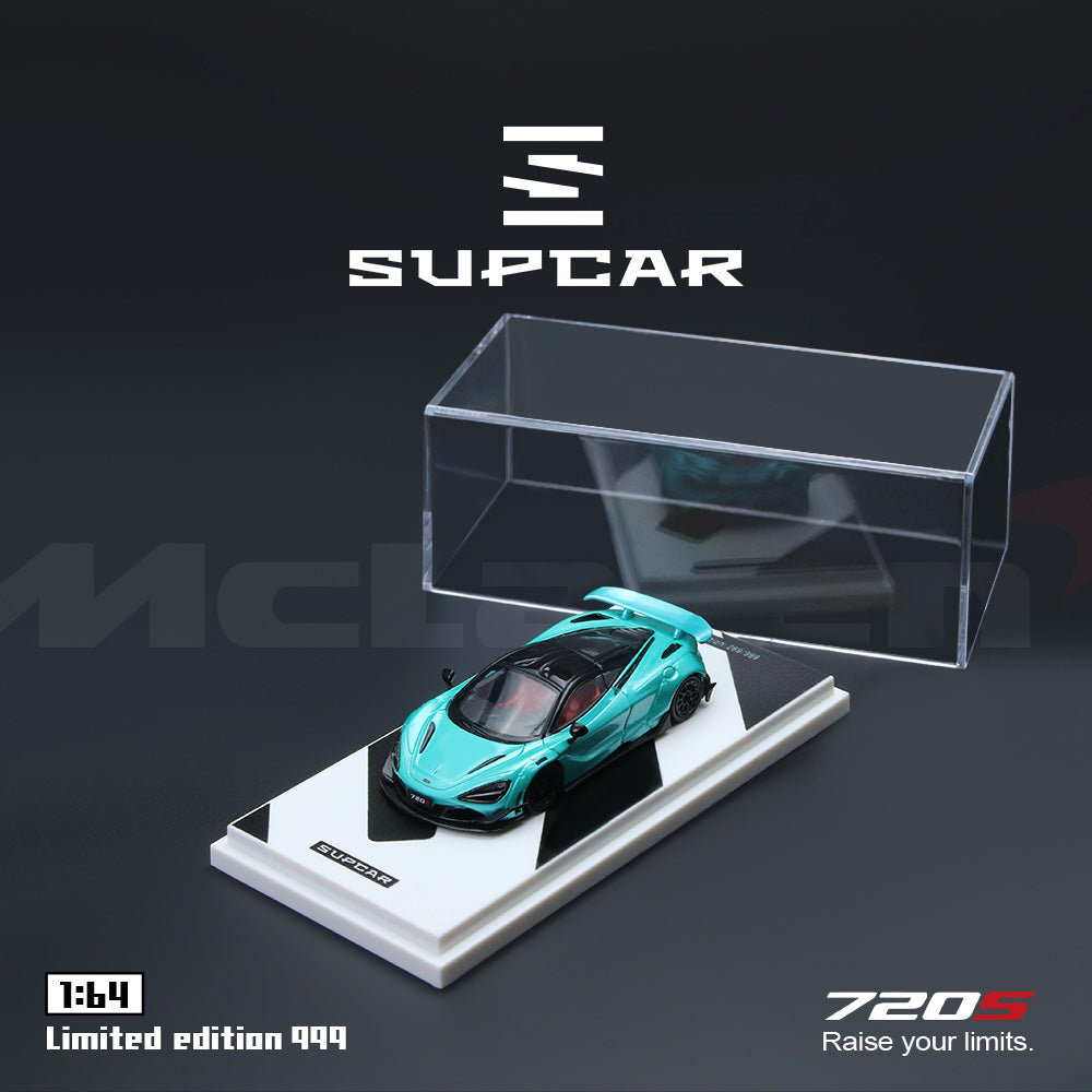 Bên hông xe McLaren 720S Misty Blue SUPCAR