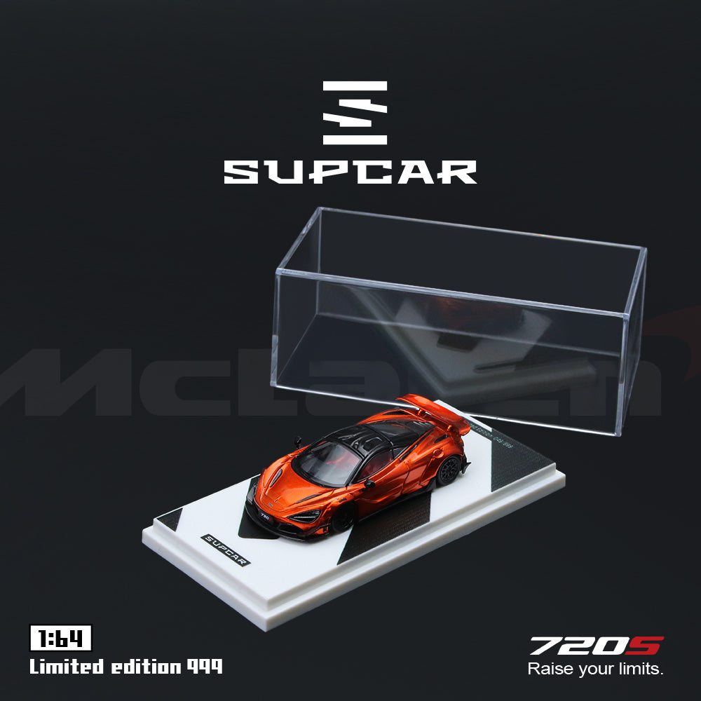 Bên hông xe McLaren 720S Bright Orange SUPCAR