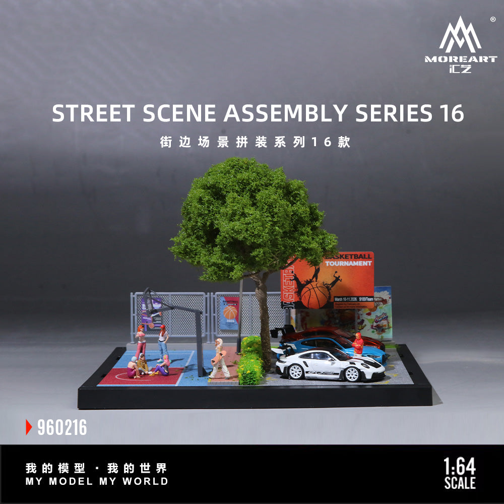 Mô hình diorama MOREART Street Scene