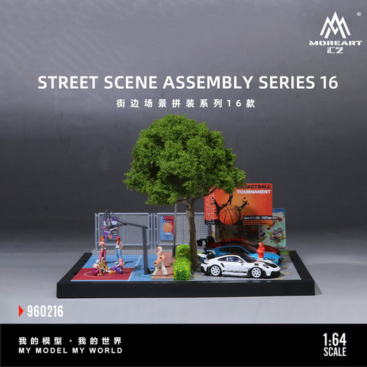 Mô hình diorama MOREART Street Scene