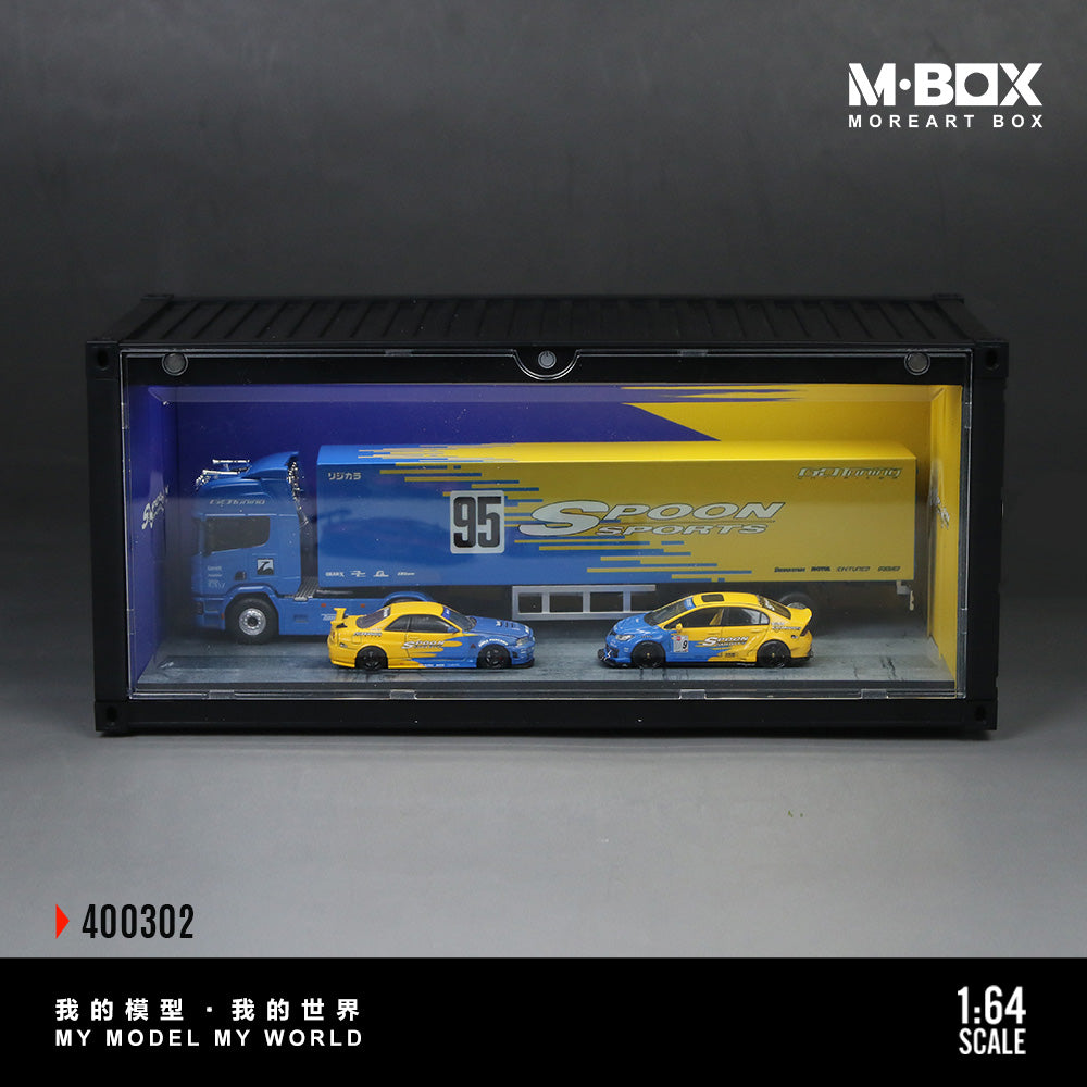 Mô hình diorama MBOX Container SPOON