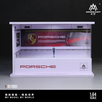 Showroom Porsche tỉ lệ 1:64