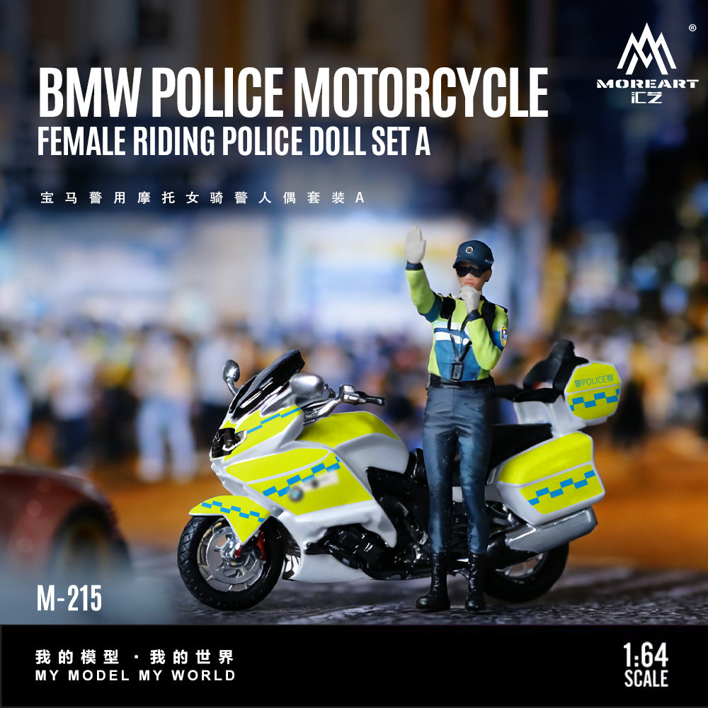 Mô hình diorama BMW Police Motorcycle