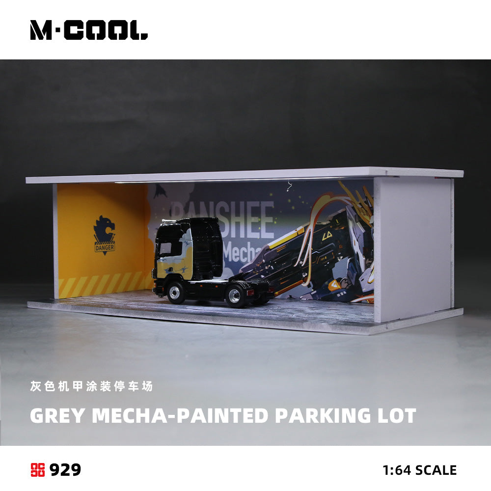 A-Gray Mecha Painted Parking Lot