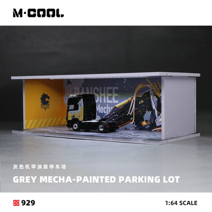 A-Gray Mecha Painted Parking Lot