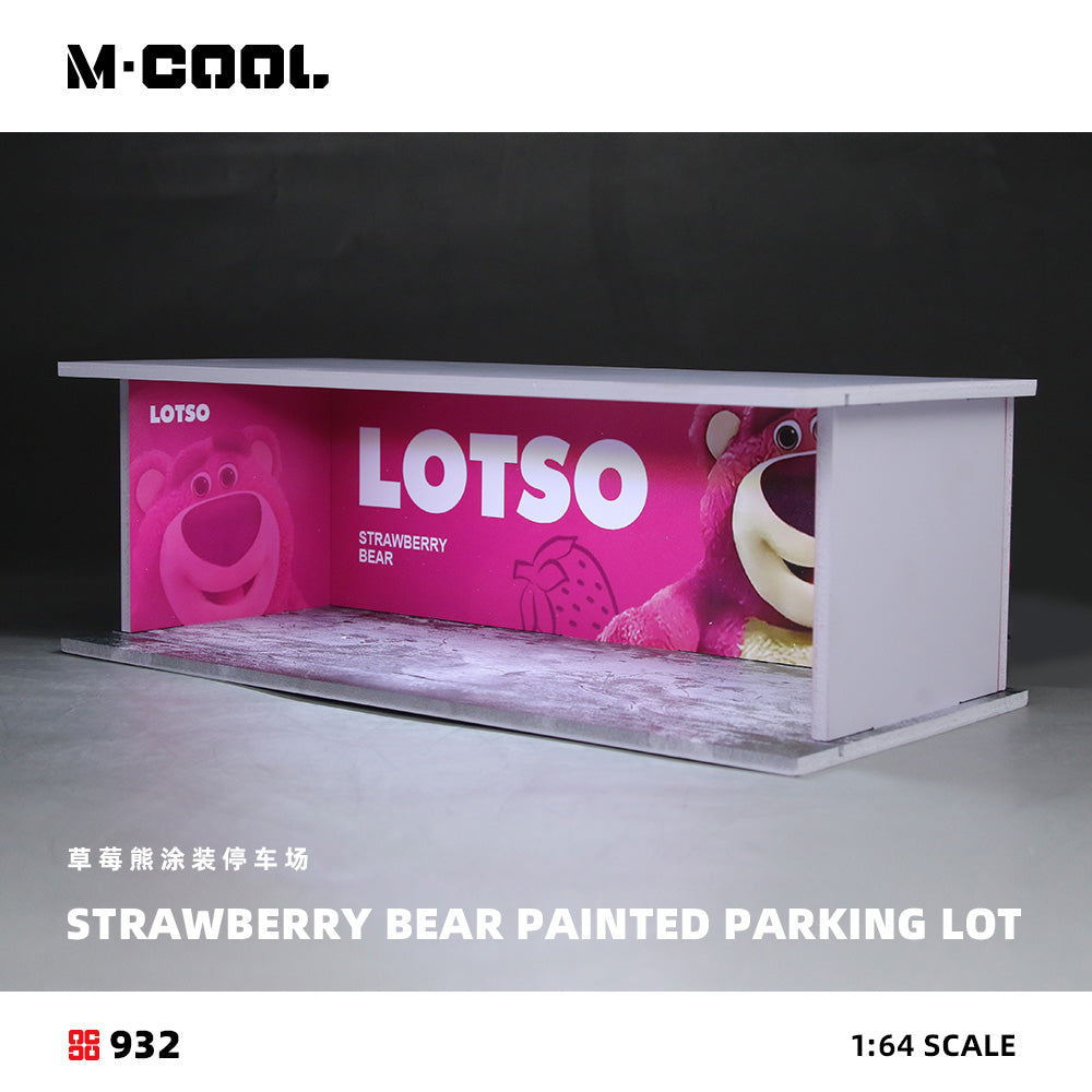 D-Strawberry Bear Livery Parking Lot