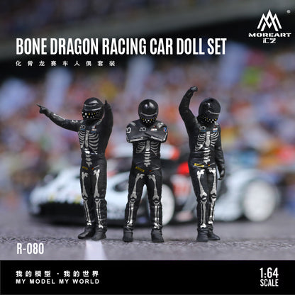 Mô hình diorama Bone Dragon Racing Car Figure Set 1:64
