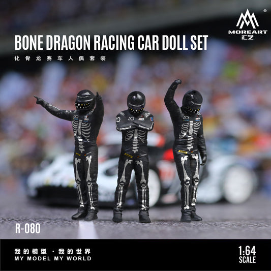 Mô hình diorama Bone Dragon Racing Car Figure Set 1:64