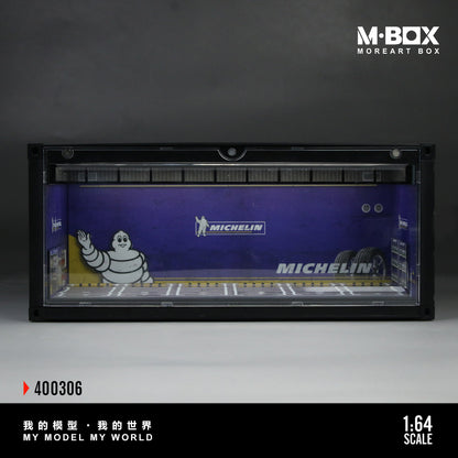 Mô hình diorama MBOX 1:64 C-Container-Michelin Scene Edition